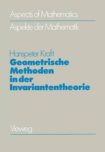 Cover image for Geometrische Methoden in der Invariantentheorie