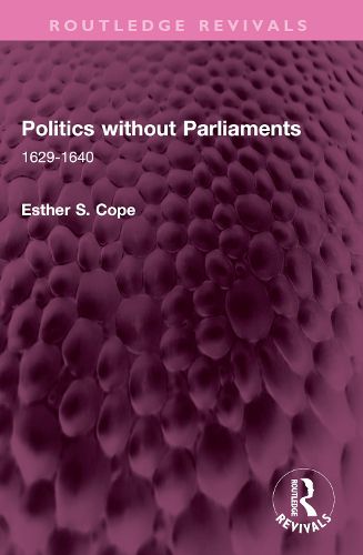 Cover image for Politics without Parliaments