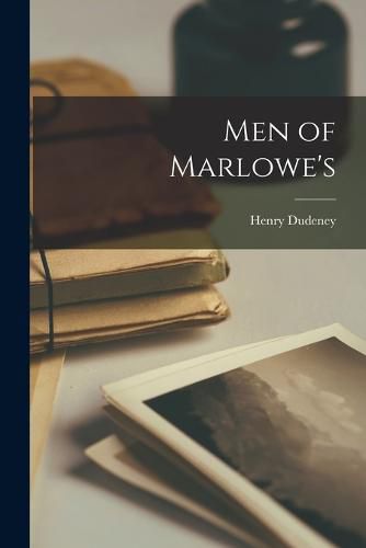 Cover image for Men of Marlowe's