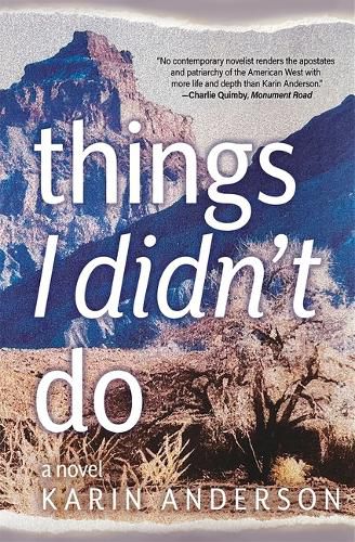 Cover image for Things I Didn't Do