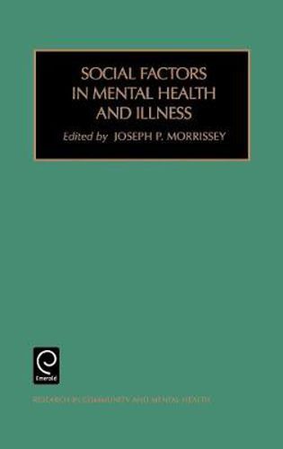 Cover image for Social Factors in Mental Health and Illness
