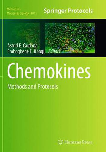 Cover image for Chemokines: Methods and Protocols