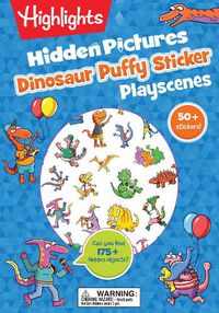 Cover image for Dinosaur Puffy Sticker Playscenes