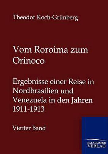 Cover image for Vom Roroima zum Orinoco