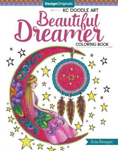 Cover image for KC Doodle Art Beautiful Dreamer Coloring Book