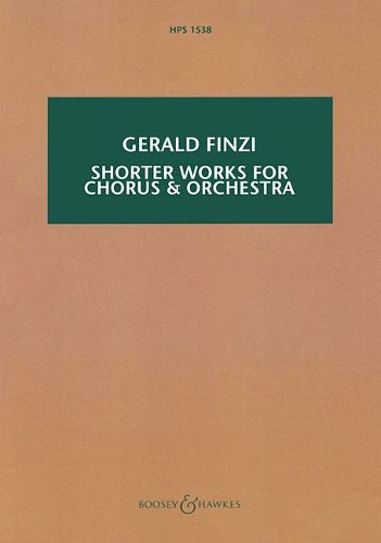 Cover image for Shorter Works For Chorus and Orchestra