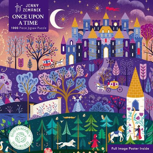 Cover image for Adult Sustainable Jigsaw Puzzle Jenny Zemanek: Once Upon a Time