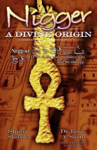 Cover image for Nigger: A Divine Origin