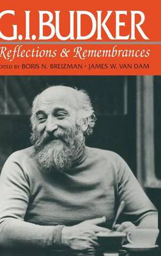 Cover image for G.I.Budker: Reflections and Remembrances