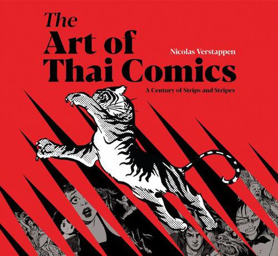 Cover image for The Art of Thai Comics: A Century of Strips and Stripes