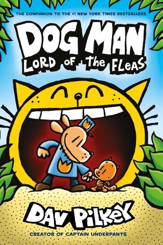 Cover image for Dog Man 5: Lord of the Fleas PB