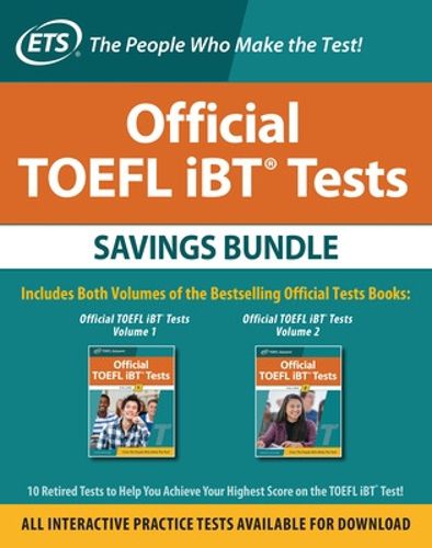 Official TOEFL iBT Tests Savings Bundle, Third Edition