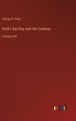 Cover image for Peck's Bad Boy with the Cowboys