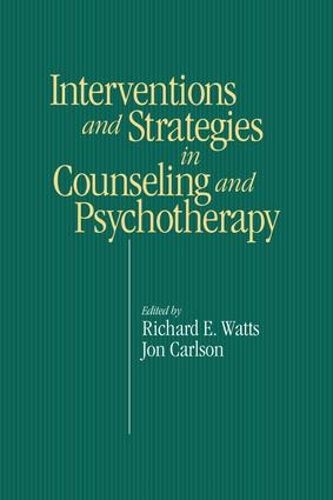 Interventions and Strategies in Counseling and Psychotherapy