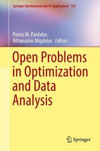 Cover image for Open Problems in Optimization and Data Analysis