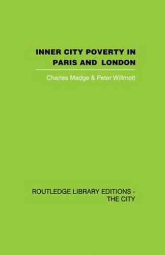 Cover image for Inner City Poverty in Paris and London