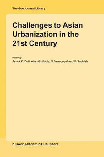 Cover image for Challenges to Asian Urbanization in the 21st Century