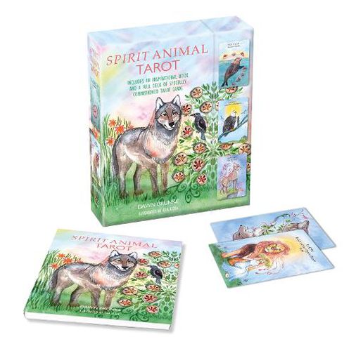 Cover image for Spirit Animal Tarot: Includes an Inspirational Book and a Full Deck of Specially Commissioned Tarot Cards