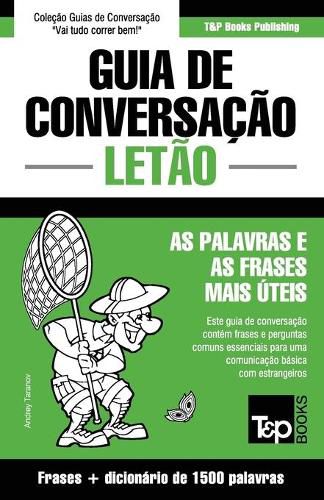 Cover image for Guia de Conversacao Portugues-Letao e dicionario conciso 1500 palavras