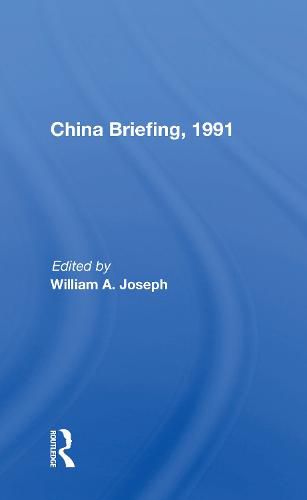 Cover image for China Briefing, 1991