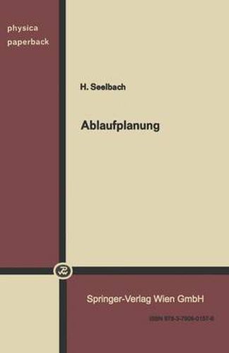 Cover image for Ablaufplanung