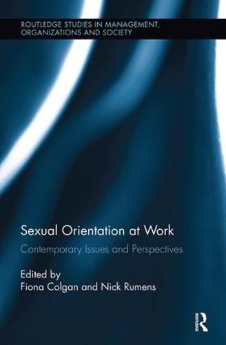 Cover image for Sexual Orientation at Work: Contemporary Issues and Perspectives