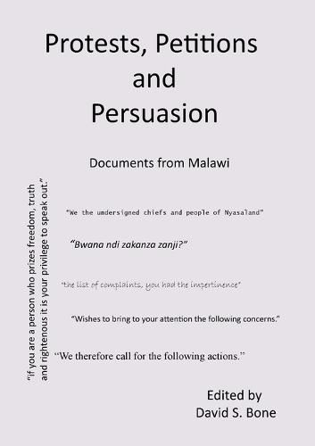 Cover image for Protests, Petitions and Persuasion