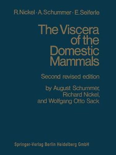 Cover image for The Viscera of the Domestic Mammals