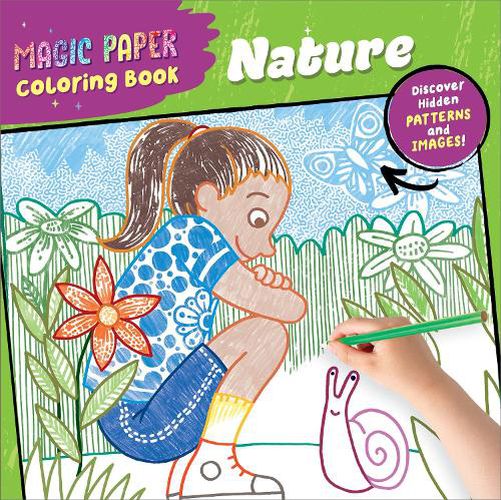 Cover image for Magic Paper Coloring Book: Nature