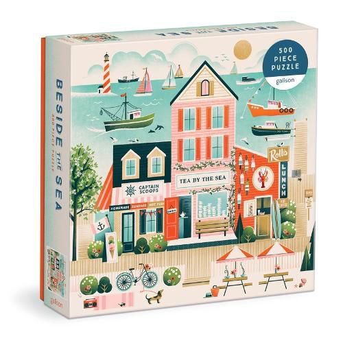 Cover image for Beside the Sea 500 Piece Puzzle