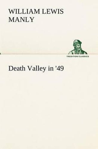 Cover image for Death Valley in '49