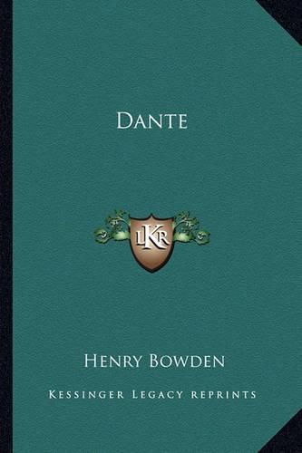 Cover image for Dante