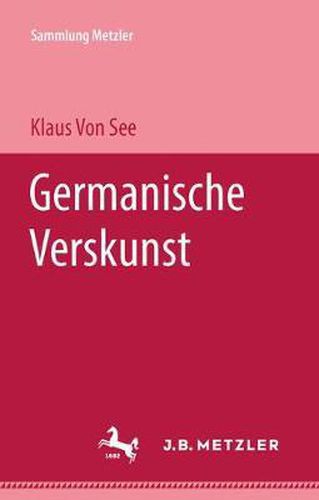 Cover image for Germanische Verskunst