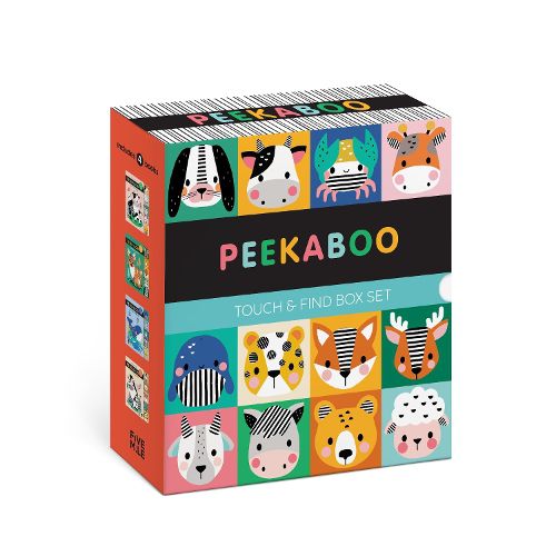 Cover image for Peek a Boo Touch and Find 4 Book Slipcase