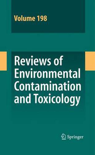 Cover image for Reviews of Environmental Contamination and Toxicology 198