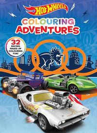 Cover image for Hot Wheels: Colouring Adventures (Mattel)