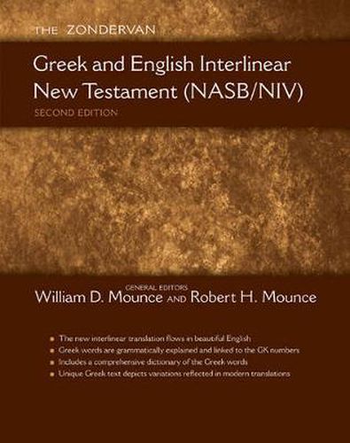 Cover image for The Zondervan Greek and English Interlinear New Testament (NASB/NIV)