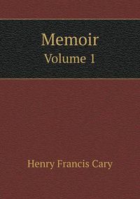 Cover image for Memoir Volume 1