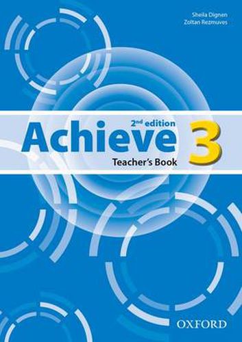 Cover image for Achieve: Level 2: Teacher's Book