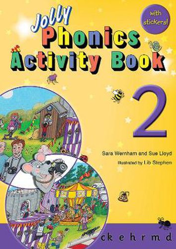 Cover image for Jolly Phonics Activity Book 2: in Precursive Letters (British English edition)