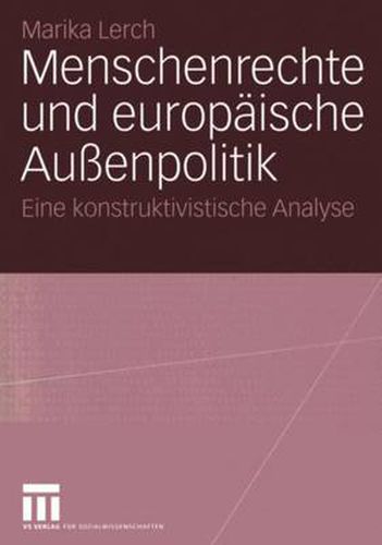 Cover image for Menschenrechte Und Europaische Aussenpolitik