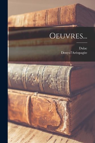 Cover image for Oeuvres...