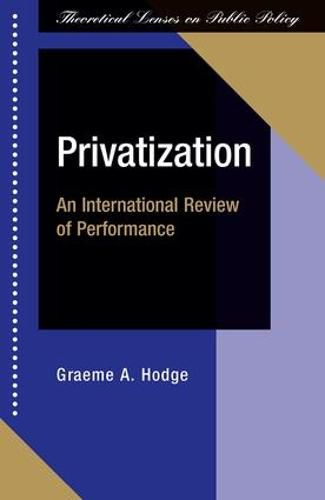 Cover image for Privatization: An International Review Of Performance