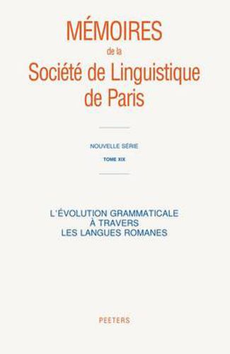 Cover image for L'evolution Grammaticale a Travers Les Langues Romanes
