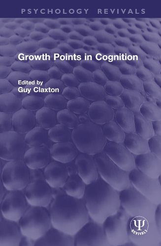 Growth Points in Cognition