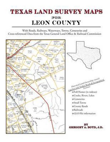 Cover image for Texas Land Survey Maps for Leon County
