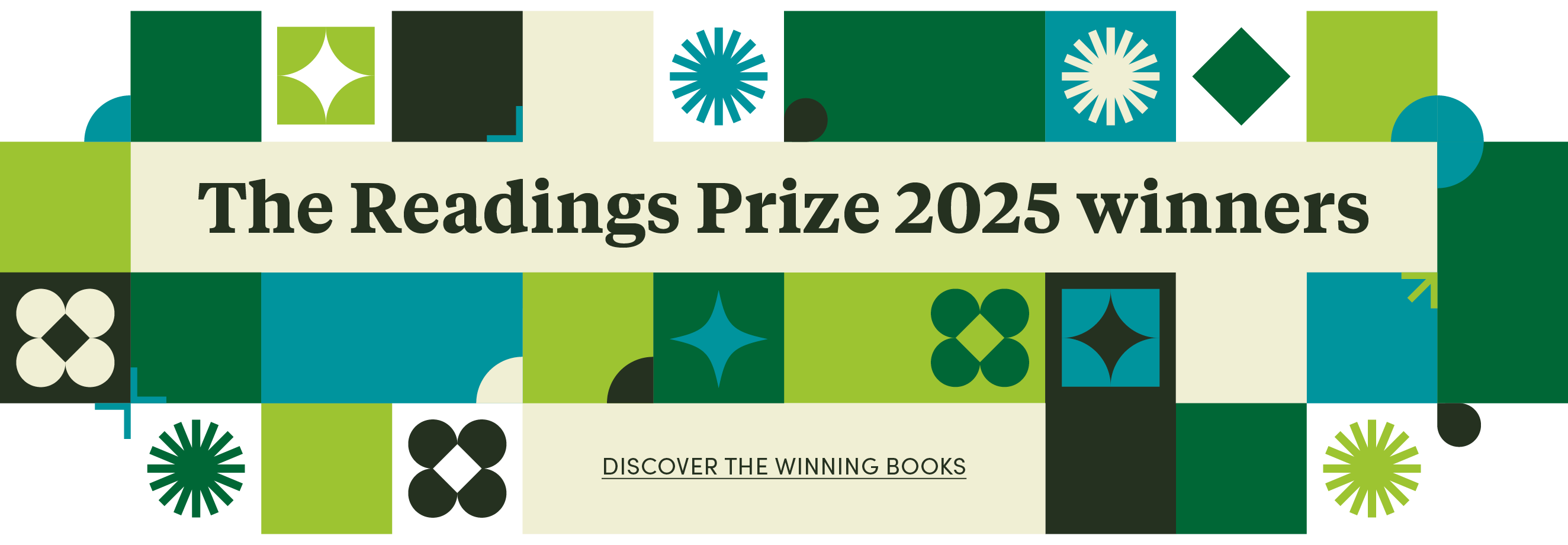 Discover the winners of The Readings Prize 2025!