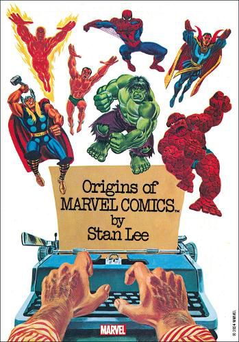 Cover image for Origins of Marvel Comics