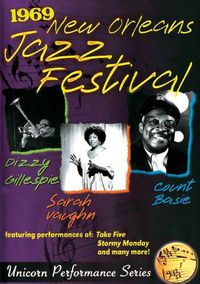 Cover image for New Orleans Jazz Festival 1969 Dvd