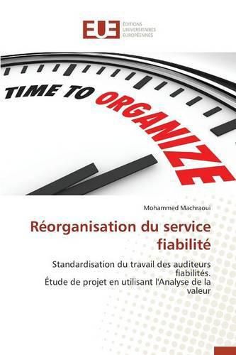 Cover image for R organisation Du Service Fiabilit 